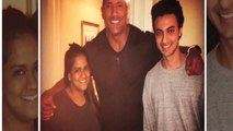 Salman Khan's Sister Meets 'BAWWATCH' Actor Dwayne Johnson || Bollywood News || News Adda