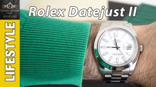 Rolex Datejust II Watch Review - Luxury Lifestyle Channel - Ref 116300