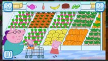 Peppa Pig Grocery Shopping at the Supermarket ✿ Full Gameplay ✿ Best app gameplay episode for kids