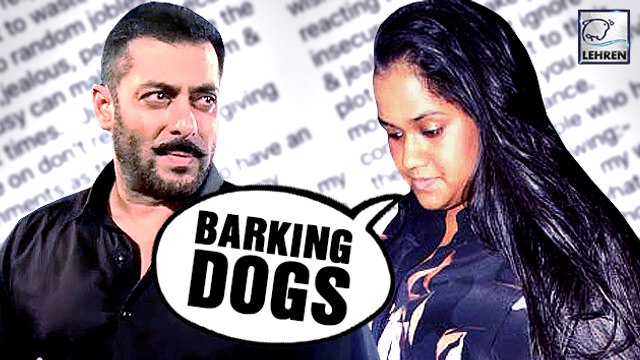Salman Khans Sister Arpita Slamed Her Haters As Barkers
