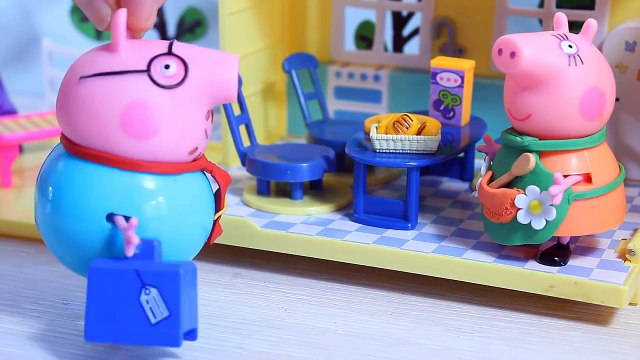 Свинка Пеппа Мисс кошку сбила машина Папа свин в тюрьме Мультфильм Peppa Pig