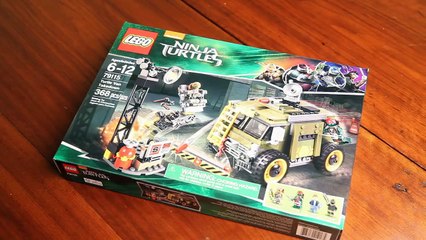 Lego Turtle Van Takedown 79115 [Unboxing - Build - Playability - Review]