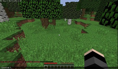 Change Gamemode Cheat - Cheats OFF - Minecraft