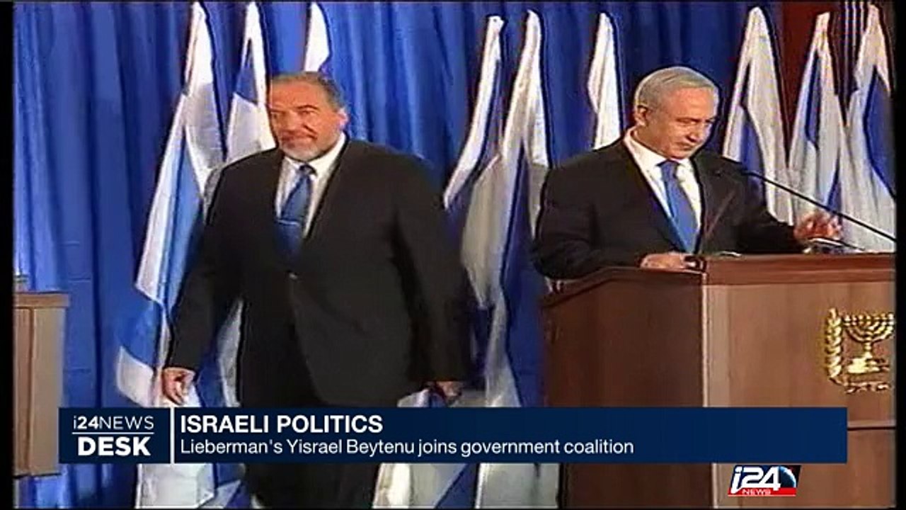 Lieberman's party joins the government coalition