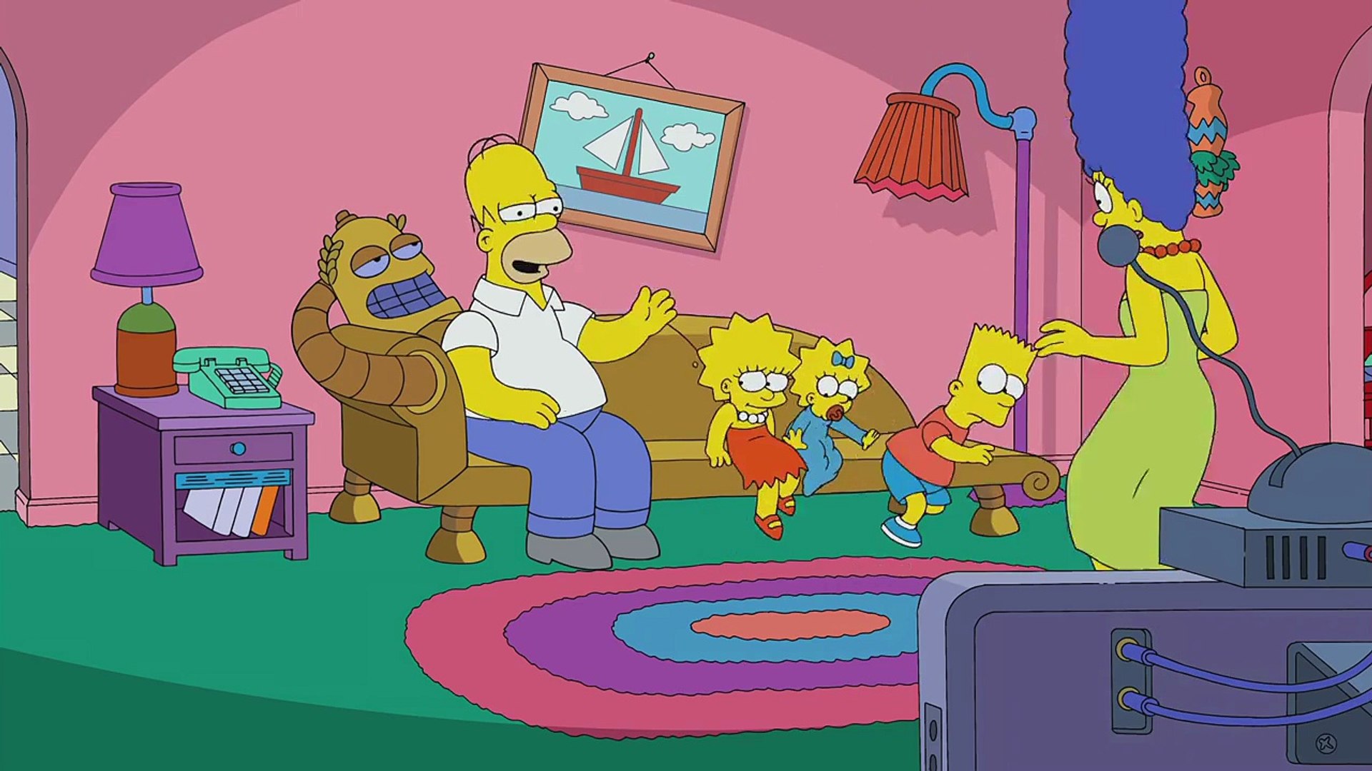 Los Simpson - Gag del sofá de Simpsorama - Vídeo Dailymotion
