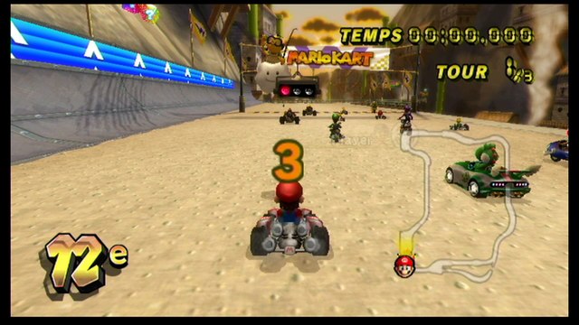 Mario Kart Wii Mine Wario
