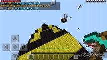 Minecraft PE Sky-Wars #4 w/MrLegitGamer - Explaining...