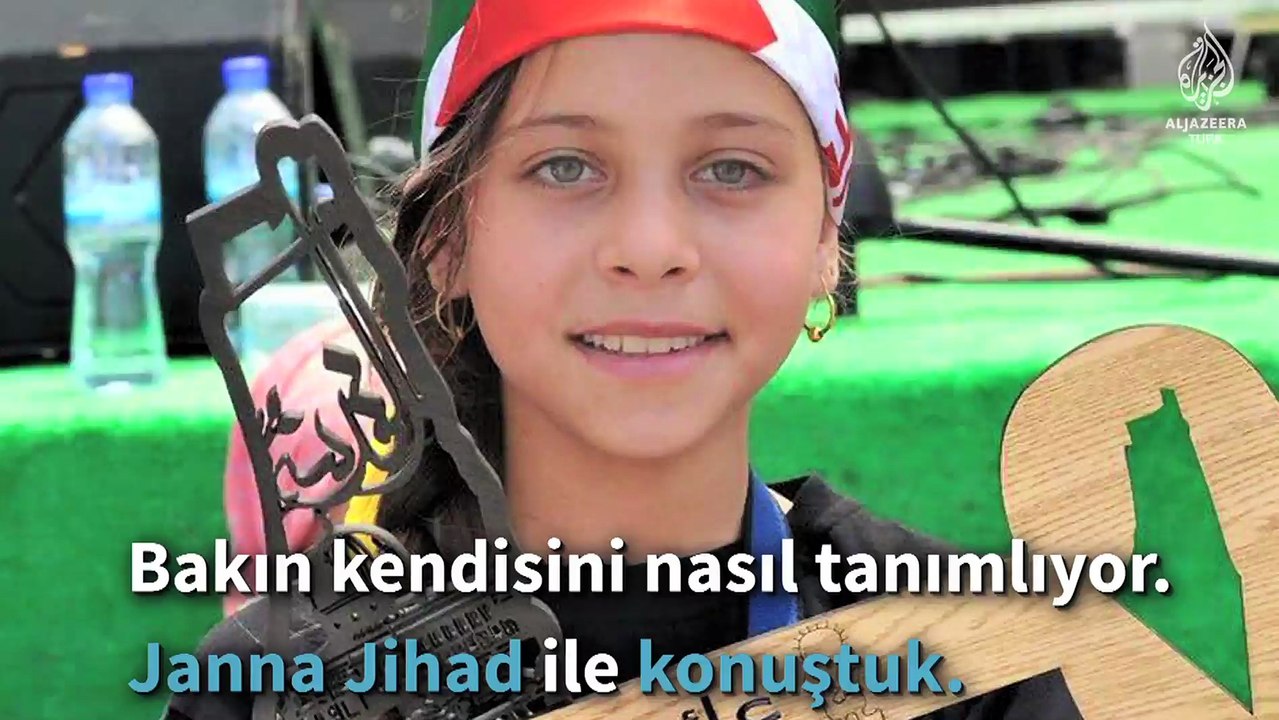 Filistin'in en küçük 'gazetecisi' Janna Jihad