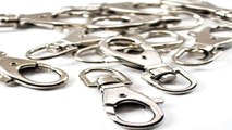 Bluecell 40 PCS Silver Chrome Color Swivel Eye Lobster Snap Clasp Hook 1 12