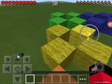 Minecraft PE Maps Parkour Rainbow run