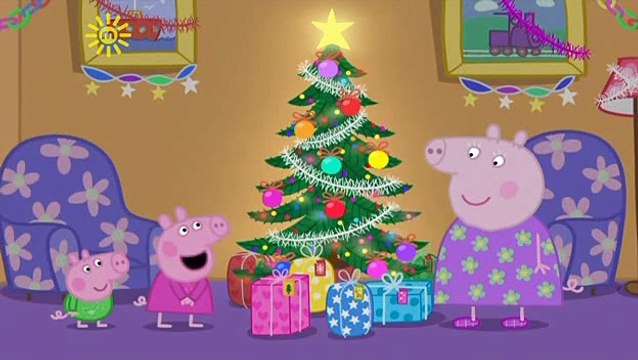 peppa pig 3 52 Santa's visit Посещение Деда Мороза