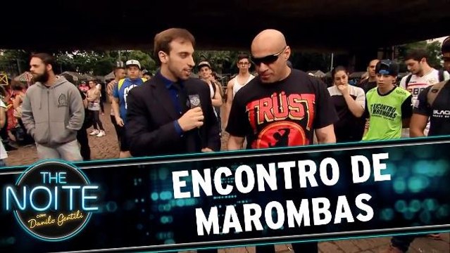 Léo Lins vai a encontro de marombados