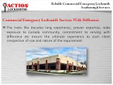 Reliable Commercial Emergency Locksmith Scarborough Services