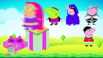 #Peppa Pig Masquerade Magic Teen Titans Inside Out Finger Family #Nursery Rhymes Lyrics Kids Songs