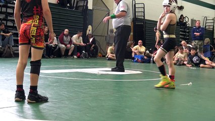 Gould (Drillmasters, NJ) vs McGinty (Olympic Wrestling, NJ) Pemberton Pre Nationals Duals