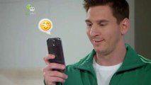 Messi on WeChat Ad