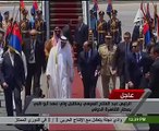 بالفيديو..ولى عهد أبو ظبى يصل القاهرة.. والسيسى يستقبله فى المطار