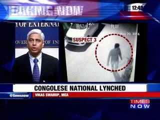 Congolese murder: MEA assures Africans