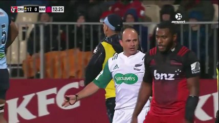 Les Crusaders dominent les Waratahs en Super Rugby