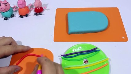 플레이도우 만들기 Play Doh - Peppa Pig Enjoy Rainbow Ice-Cream Great Newly Created