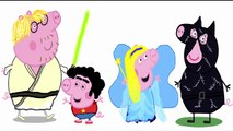 Peppa Pig family || Peppa Pig Paint painting Design  Frozen, StarWars, Superman, Simpsons