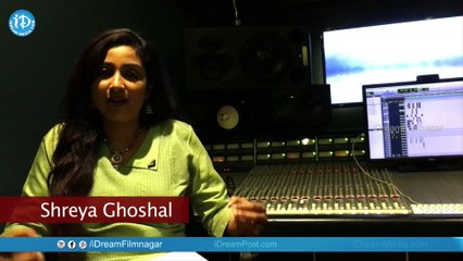 Shreya Ghoshal About Oka Manasu O Manasa Song || Oka Manasu Songs || Niharika Konidela