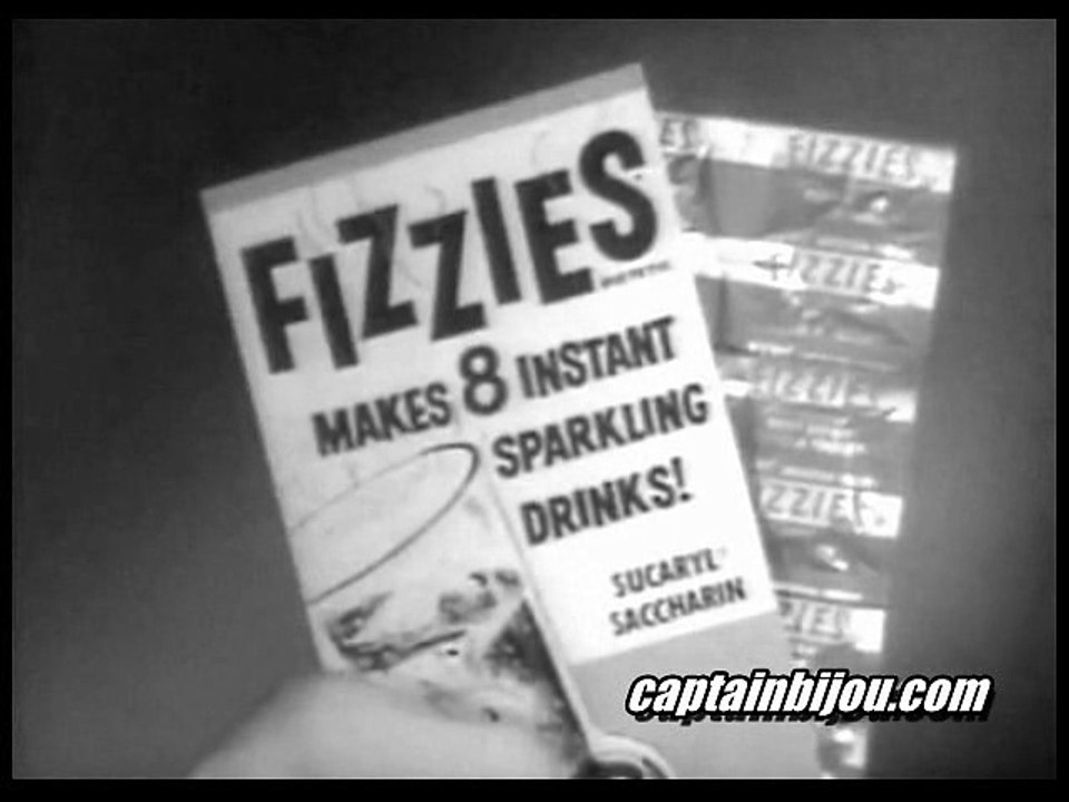 1950s FIZZIES COMMERCIAL - SAD CLOWN