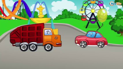 Мультики про машинки. Мусоровоз и Монстр Трак. Вечеринка-сюрприз для друга. Веселые машинки