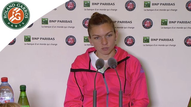 Roland-Garros 2016 - Conférence de presse Halep / T2
