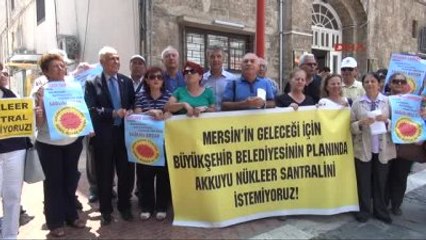 Mersin Çevreciler, Çevre Planı'nda Akkuyu'yu İstemiyor