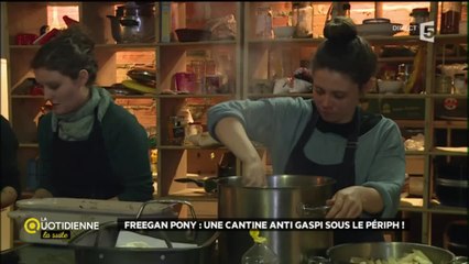 Freegan pony : une cantine anti-gaspi sous le périph' !