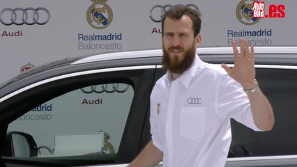 VIDEO: Entrega de Audi a los jugadores del Real Madrid Baloncesto