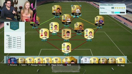 THE BLIND FIFA 16 FUTDRAFT FT 96 MESSI !! FIFA 16 ULTIMATE TEAM!