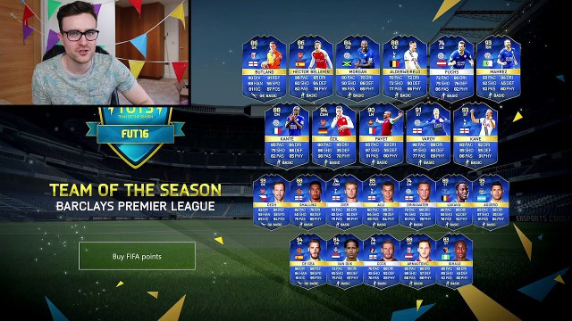 THE CRAZIEST FEW PACKS EVER!!! 100K PACKS AND MORE!!! Fifa 16 BPL Team Of The Season Pack Opening