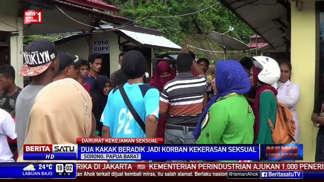 Kakak Beradik di Sorong Korban Kejahatan Seksual