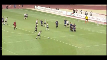 Fernando Alonso Awesome Free Kick Goal In Monaco!