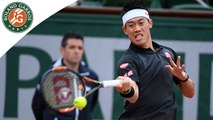 Temps forts Nishikori - Kuznetsov Roland-Garros 2016 / 2 Tour