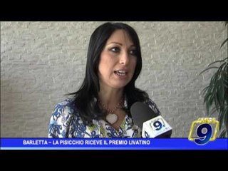 Barletta |  L'ex assessore Pisicchio riceve il Premio Livatino