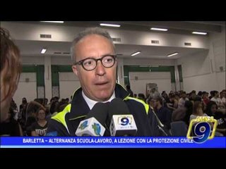 Download Video: Barletta  | Alternanza scuola - lavoro, a lezione con la Protezione Civile