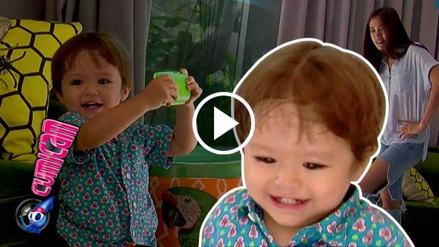 Aksi Gemas El Barack Ala Fotografer Cilik - Cumicam 25 Mei 2016