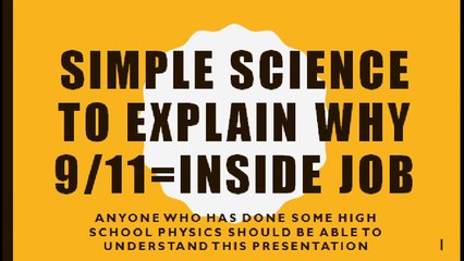 911 = INSIDE JOB PROOF IN ONE MINUTE