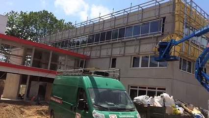 Chantier du Centre de formation