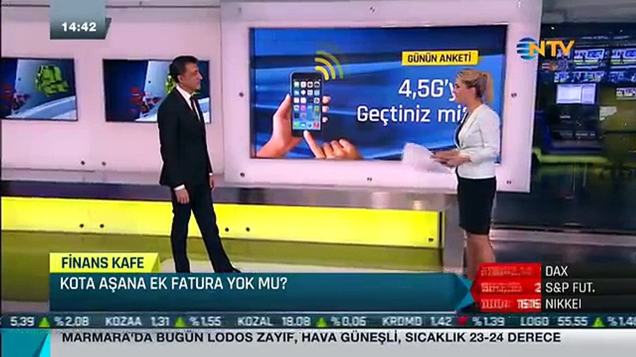 Vodafone Türkiye CEOsu Gökhan Öğüt NTV 4.5G Röportajı