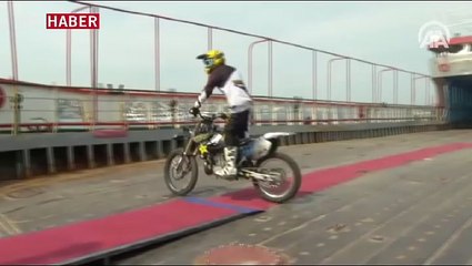 İstanbul Boğazı'nda rekor atlayış