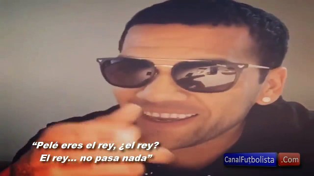 Dani Alves cree que es mejor jugador que Pelé