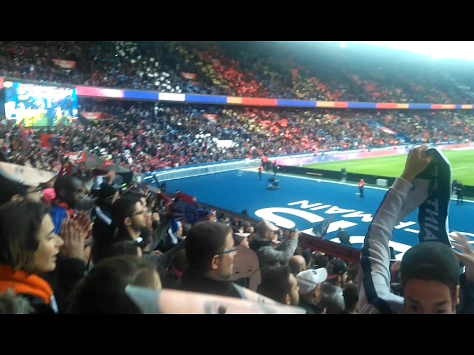 Entrée des joueurs Parc des Princes