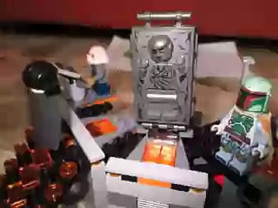 Lego Star Wars - stop motion - The empire strikes back - final scene