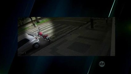 Idosa tropeça e é atropelada no Paraná