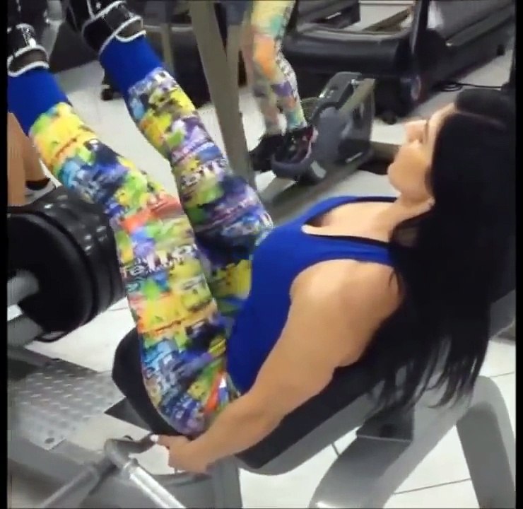 Eva Andressa Exercises and workouts  Female Fitness Motivation 2015