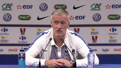 Foot - Euro - Bleus : Deschamps «Deux gauchers au haut niveau, ce n'est pas viable»